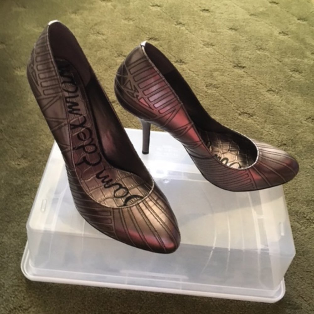 Sam Edelman Tessa metallic pump 8 NEVER WORN